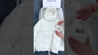 Moncler MAYA White moncler jacket monclerjacket [upl. by Hector]