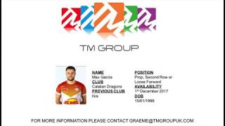 Max Garcia Catalan Dragons Highlights 2017 [upl. by Atilegna839]