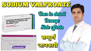 Sodium valproate tablet  Sodium valproate gastro resistant tablet ip 200 mg  Valparin tablet [upl. by Acisseg]