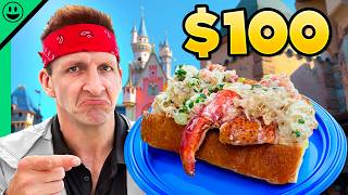 100 Disney Food Challenge in California What a Mess [upl. by Khichabia]