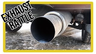 How to Fix Exhaust Rattle  Rattle Noise on StartupIdleAcceleration [upl. by Giglio]