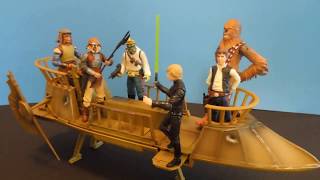 Star Wars POTF Tatooine Skiff [upl. by Haldan]