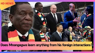 Does Mnangagwa learn anything from his foreign interactions [upl. by Shandra370]