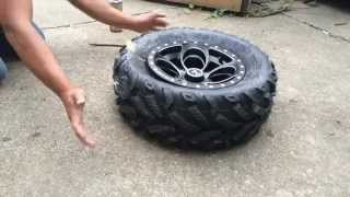 How to seat an ATV tire bead [upl. by Aevin501]