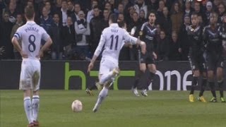 gareth bale goals and long range shots 20122013 part 1 [upl. by Felecia]