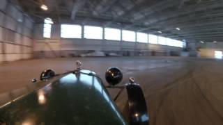 VSCC Winter Driving Tests 2016 Bicester Test 4  drivers eye view [upl. by Lauryn]