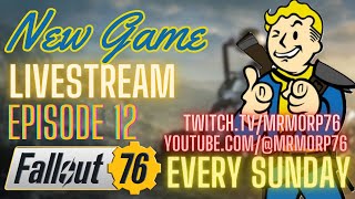 Fallout 76 Sunday Live Stream Story Quests [upl. by Nyladnewg]