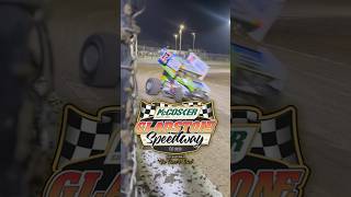 410 SPRINTCARS HAMMER DOWN AT McCosker Gladstone Speedway shorts sprintcar dirttrackracing [upl. by Sadie]