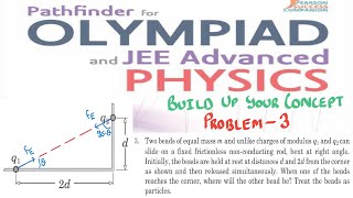 BYC3  Electrostatics  Pathfinder  Solution  Physics  Olympiad  JEE Advanced [upl. by Enilesoj]