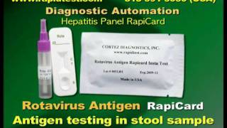 Rotavirus Antigen Rapid Test [upl. by Nemzzaj]