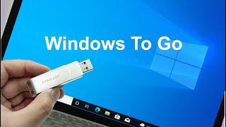 How to Create Windows To Go USB  Run Windows 10 Directly from USB Drive [upl. by Teressa620]