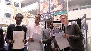 City of London Academy Southwark celebrates best GCSE results in its history [upl. by Solim]