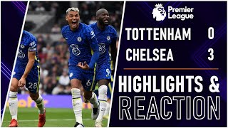 Chelsea DESTROY TOTTENHAM Tottenham 03 Chelsea Highlight amp Reaction Show [upl. by Vala806]