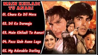 Main Khiladi Tu Anari Movie All SongsAkshay Kumar amp Raageshwari amp Saif AliShilpaMUSICAL WORLD [upl. by Siaht258]