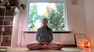 20221022 Meditation amp Asanas  Lazy Sunday yoga  finding peace [upl. by Irbua]