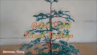 Cara Membuat Pohon Natal dari barang Bekas [upl. by Parshall835]