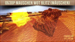 ОБЗОР Mauschen WOT BLITZ ПО ПЕРВОМУ ВПЕЧАТЛЕНИЮ Mäuschen [upl. by Noed]