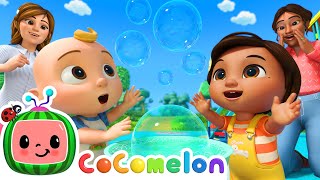 Play Outside Bubbles Song  CoComelon Nursery Rhymes amp Kids Songs [upl. by Jemy]