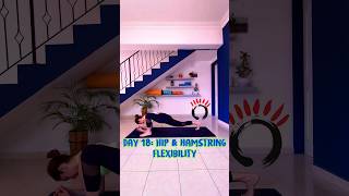 Day 18 Hip amp Hamstring Flexibility yoga yogachallenge lofi flowyoga stressrelief forwardfold [upl. by Belding]