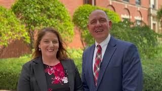 Greeting from Benet Academy Principal Sheri Costello and President Bill Myers 97 [upl. by Heida]