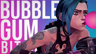 Jinx  MARINA  Bubblegum Btch  Arcane 4K [upl. by Eecram]