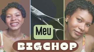 MEU BIG CHOP com 10 meses de transição✂️transiçãocapilar bigchop [upl. by Eugenle]