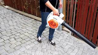 Stihl SH 86 engine blower  Stihl SH 86 Motorgebläse [upl. by Yerffoj]