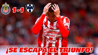 CHIVAS DEJA ESCAPAR EL TRIUNFO EN LIGA MX JORNADA 10 APERTURA 2024 🏆 EN ZONA FUT [upl. by Lerual753]