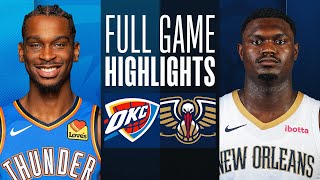 THUNDER at PELICANS  FULL GAME HIGHLIGHTS  March 26 2024 [upl. by Gerhardine382]