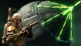 Death Star PLANET DESTRUCTION Boba Fett is a Boss Star Wars May the Fourth Montage [upl. by Netsyrk]