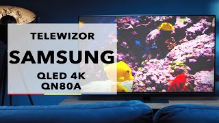 Telewizor Samsung QLED 4K Q80A  dane techniczne  RTV EURO AGD [upl. by Ahsotal52]