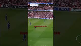 Pessis free kick vs Ronaldo shorts viral trending pessi ronaldo freekick football funny [upl. by Wallack941]