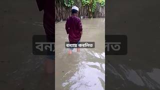 Flooding in bangladesh। বাংলাদেশের আগষ্ট মাসের বন্যার পানি। floodplain floodingbd flooding2024 [upl. by Bree]