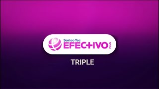 🎉 35º Sorteo Tec Efectivo Plus TRIPLE [upl. by Meri]