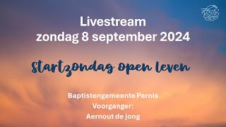 Baptistengemeente Pernis 8 september startzondag open leven [upl. by Batty933]