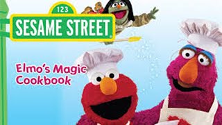 Sesame Street ELMOS MAGIC COOKBOOK  Cooking with a MAGICAL OVEN [upl. by Ydnec56]