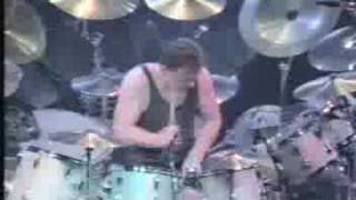 RushNeil Peart drum solo LIVE [upl. by Jobina149]