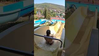 Kamikaze Water Slide at Adaland Water Park waterpark viralshort shorts [upl. by Anavrin]