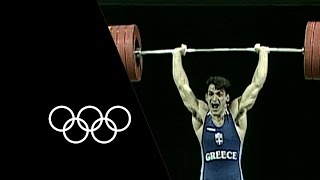 Most Decorated Olympic Weightlifter  Pyrros Dimas  Olympic Records [upl. by Kcirneh]