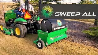 Commercial Lawn Aerator  SweepAll Turf Equipment  AR1748 [upl. by Ennairak]