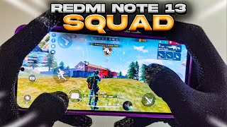 REDMI NOTE 13 FREE FIRE NO SQUAD E NO ULTRA MÁXIMO DESEMPENHO 60 fps 📱✅ [upl. by Blanchard113]