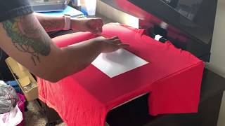 How To Sublimate On Glitter HTV [upl. by Adamsun]