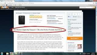 Review of the My Passport 1TB from Western Digital Video Summary [upl. by Alahc]