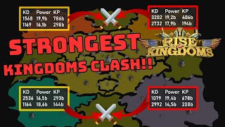 RISE OF KINGDOMS  KVK STRONGEST KINGDOMS CLASH [upl. by Haldas]