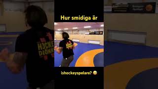 Mäktig brottarfys med Norrtälje IK 💪🏻🏒hockey brottning ishockey [upl. by Enelyaj]