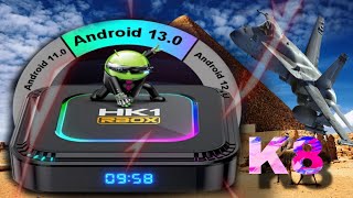 Tv Box Lançamento Hk1 Rbox K8 Android 13 Nota 10 [upl. by Kory]