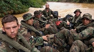 Jungletraining mariniers Ghana [upl. by Steinberg]