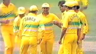 FIRST FINAL 1990 Australia v Pakistan  MCG Benson amp Hedges World Series Cup Cricket [upl. by Danyluk978]