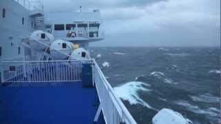 Storm at the North sea 25 november 2012 [upl. by Mimajneb735]