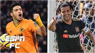 Wolverhampton’s Raúl Jiménez or LAFC’s Carlos Vela Who’s Mexico’s best player right now  ESPN FC [upl. by Asiral]